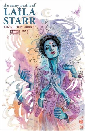 Many Deaths of Laila Starr issue 1-B David Mack Eternal Death Foil Cover