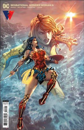 Sensational Wonder Woman issue 6-B Kael Ngu Cardstock Cover