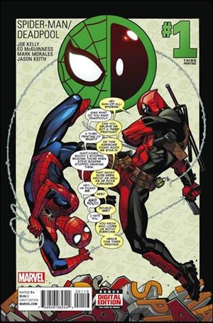 Spider-Man/Deadpool issue 1-O Ed McGuinness Cover (3rd Printing)