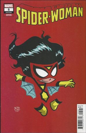 Spider-Woman (2020) issue 5-H Skottie Young Baby Cover