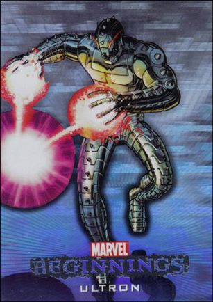 Marvel Beginnings: Series 1 (Marvel Villains Hologram Subset) card H-41 Ultron