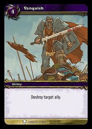 World of Warcraft: Heroes of Azeroth (Base Set) card 171 Vanquish