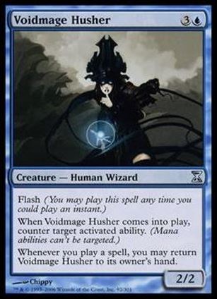 Magic the Gathering: Time Spiral (Base Set) card 92 Voidmage Husher