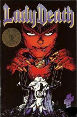 Lady Death II: Between Heaven & Hell issue 3-B 10th Anniversary Cover