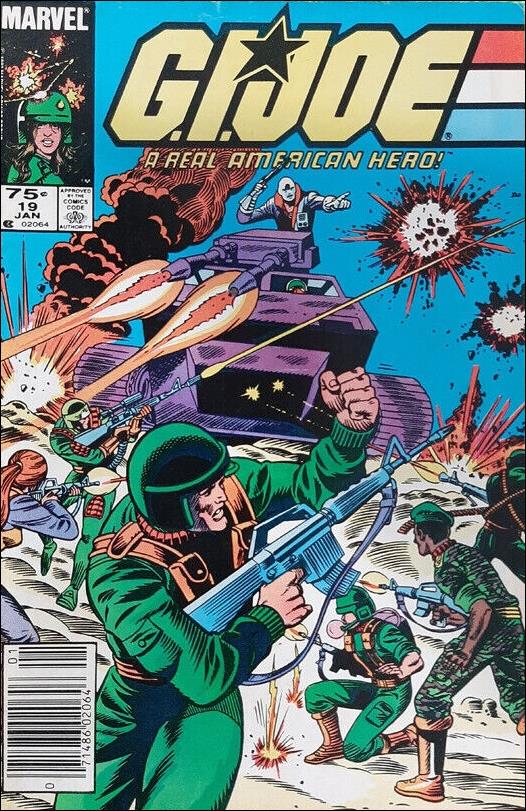 G.I. Joe: A Real American Hero issue 19-D Canadian Price Cover