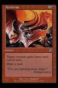 Magic the Gathering: Torment (Base Set) card 90 Accelerate