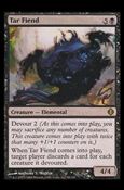 Magic the Gathering: Shards of Alara (Base Set) card 89 Tar Fiend