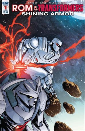 Rom Vs Transformers: Shining Armor issue 1-C Paolo Villanelli Cover