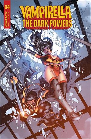 Vampirella: The Dark Powers issue 4-C Jonathan Lau Cover