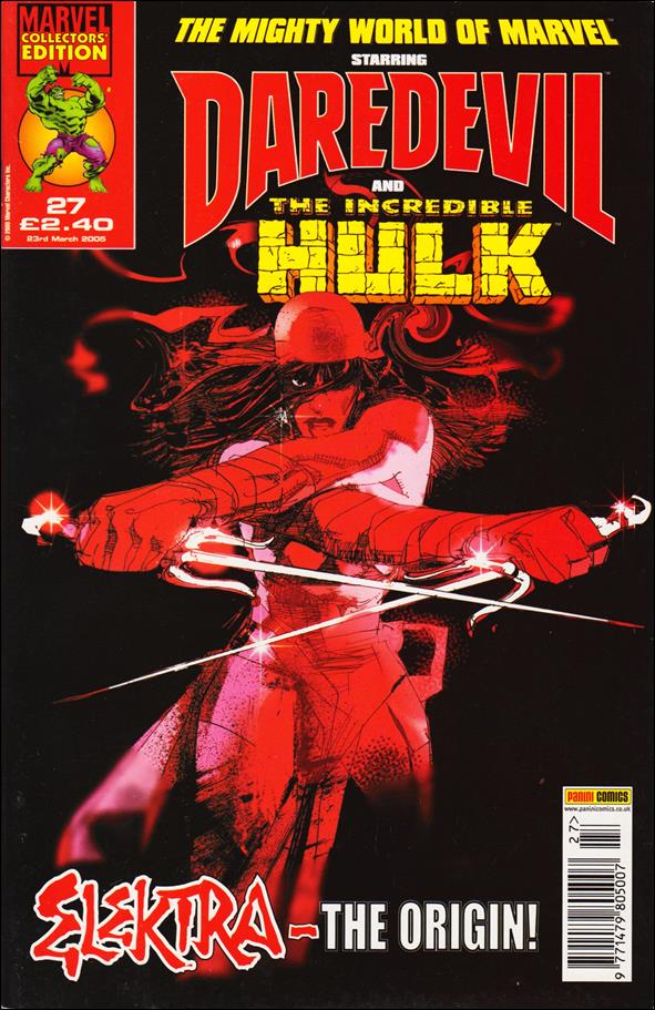 Mighty World of Marvel (UK) (2003) issue 27 Cardstock Cover