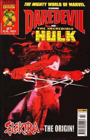 Mighty World of Marvel (UK) (2003) issue 27 Cardstock Cover