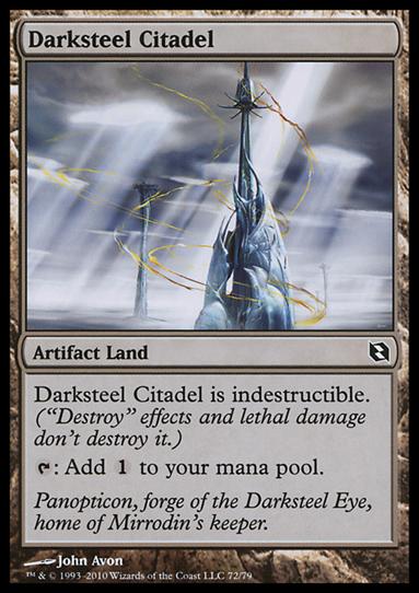 Magic the Gathering: Duel Decks: Elspeth vs. Tezzeret (Base Set) card 72 Darksteel Citadel