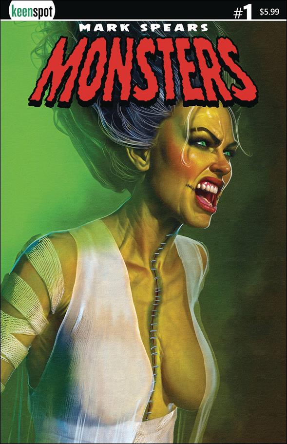 Mark Spears Monsters issue 1-E Mark Spears Bridezilla Cover