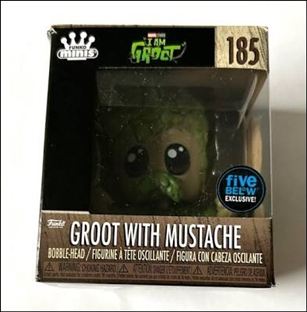 Funko Minis figure 185 Groot  with Moustache 