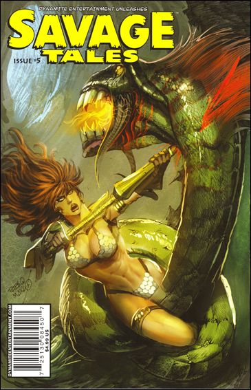 Savage Tales (2007) issue 5-B Pablo Marcos Cover