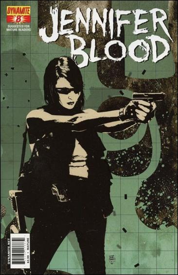 Jennifer Blood (2011) issue 8 Tim Bradstreet Standard Cover