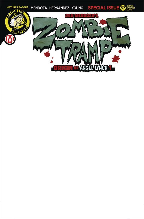 Zombie Tramp (2014) issue 57-G Blank Cover