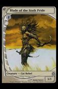 Magic the Gathering: Future Sight (Base Set) card 19 Blade of the Sixth Pride