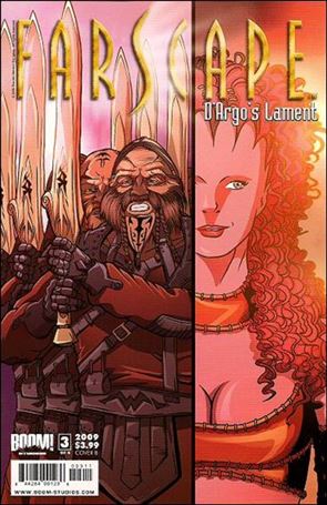 Farscape: D'Argo's Lament issue 3-B Will Sliney Cover