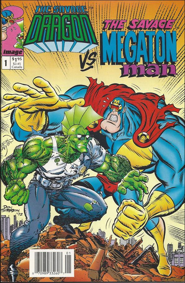 Savage Dragon vs the Savage Megaton Man issue 1-C Newsstand Edition