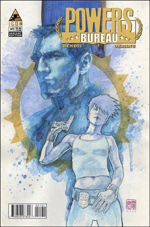 Powers: The Bureau issue 1-C David Mack Cover