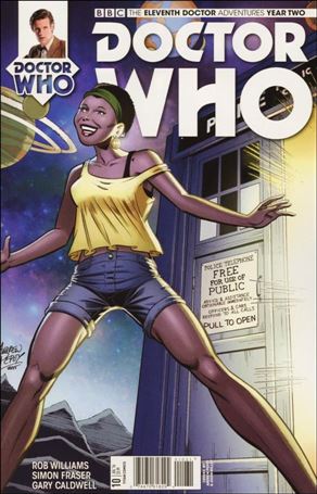 Doctor Who: The Eleventh Doctor Year Two issue 10-C Andrew Pepoy Cover