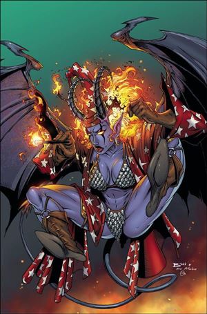 Hell Sonja issue 3-J Jamie Biggs 1:11 Virgin Cover