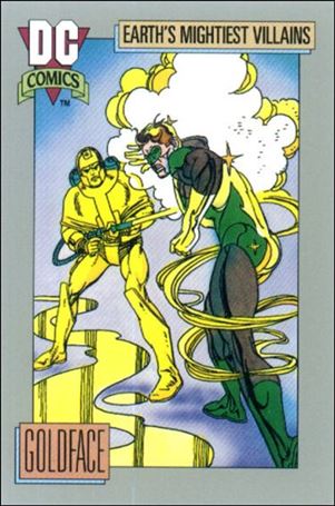 DC Cosmic Cards (Base Set) card 95 Goldface