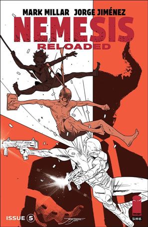 Nemesis Reloaded issue 5-B Jorge Jimenez Black & White Cover