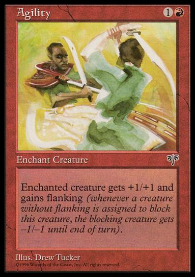 Magic the Gathering: Mirage (Base Set) card 154 Agility