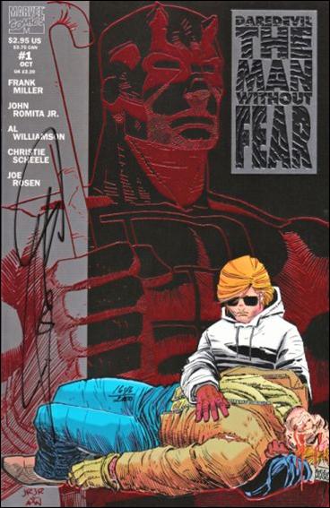 Daredevil: the Man Without Fear issue 1-B DF (signed by Frank Miller) 1/2000 