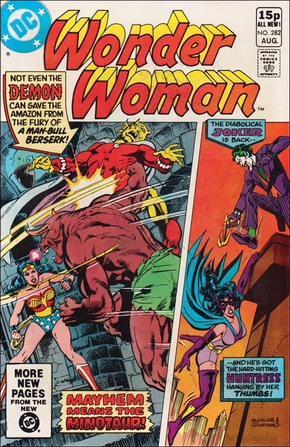 Wonder Woman (1942) issue 282-B UK Price Cover