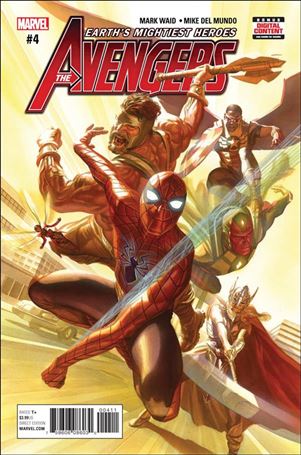 Avengers (2017) issue 4 Alex Ross Cover