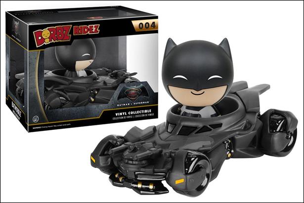 Dorbz Ridez figure 4 Batman with Batmobile