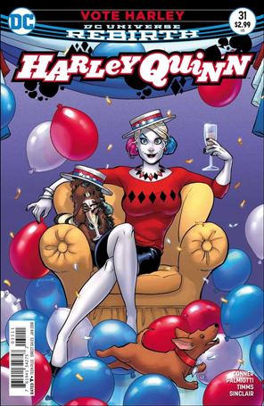 Harley Quinn (2016) issue 31 Amanda Conner Cover