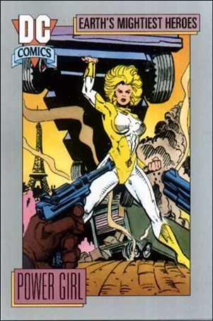 DC Cosmic Cards (Base Set) card 71 Power Girl