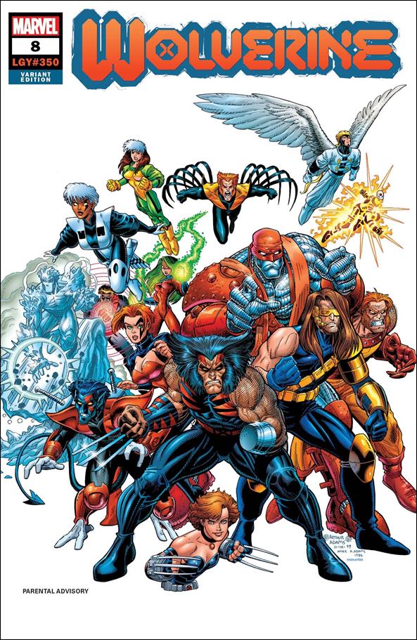 Wolverine (2020) issue 8-E Arthur Adams 1:50 Hidden Gem Cover