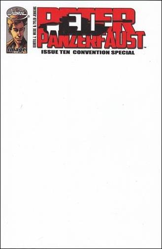 Peter Panzerfaust issue 10-D Blank Convention Cover