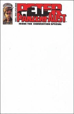 Peter Panzerfaust issue 10-D Blank Convention Cover