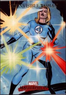 2007 Marvel Masterpieces (Base Set) card 41 The Invisible Woman