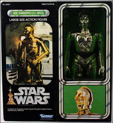 Star Wars: 12" Basic Action Figures (Vintage) figure 2 See-Threepio (C-3PO)