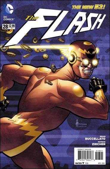 Flash (2011) issue 28-B Howard Chaykin 1:25 Steampunk Cover
