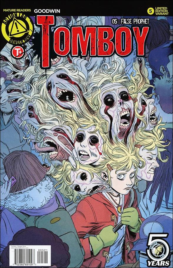 Tomboy issue 5-B Winston Young Cover