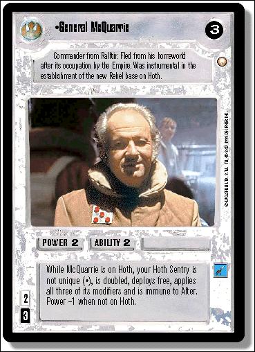 Star Wars: Special Edition Limited (Base Set) card 200 General McQuarrie