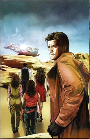 All New Firefly: Big Damn Finale issue 1-E Lee Garbett 1:25 Virgin Cover