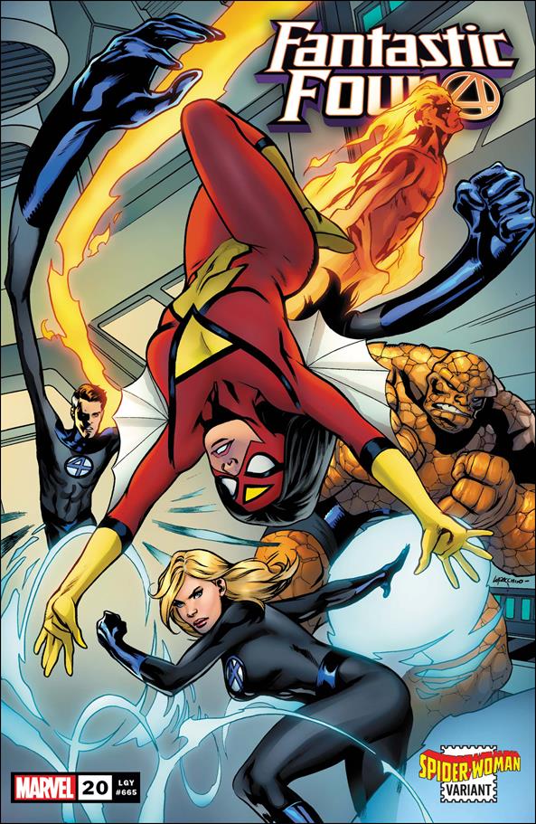 Fantastic Four (2018) issue 20-B Emanuela Lupacchino Spider-Woman Cover