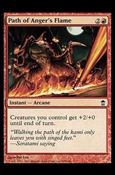Magic the Gathering: Saviors of Kamigawa (Base Set) card 109 Path of Anger's Flame