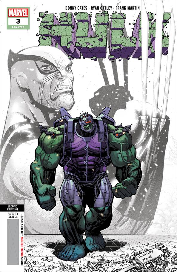 Hulk (2022) issue 3-G Ryan Ottley Cover (2nd Printing)