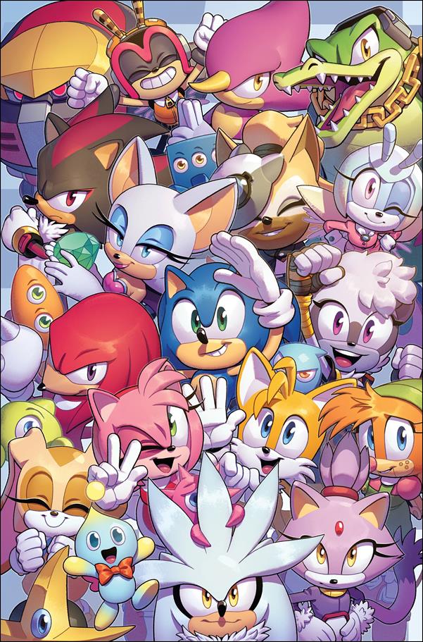 Sonic the Hedgehog (2018) issue 50-B Evan Stanley Virgin Cover