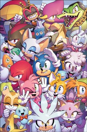Sonic the Hedgehog (2018) issue 50-B Evan Stanley Virgin Cover